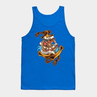 I Am The Captain - Attention Seafarers ! Tank Top